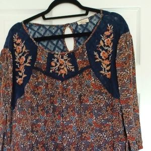 3X Mason & Belle Fall Colors Top
